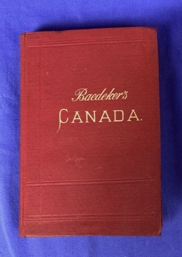 Baedeker canada - (ca., 1900)