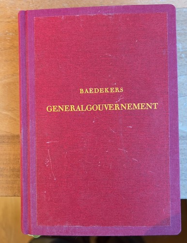 Baedeker generalgouvernement - baedeker,