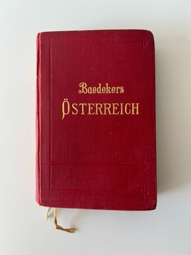 Baedeker österreich 1926 - baedeker,