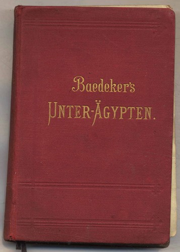 1885 baedeker ägypten - baedeker:,
