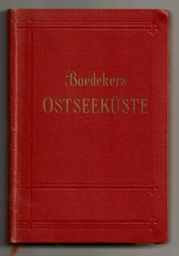 Baedekers ostseeküste 1922 - ostseeküste,