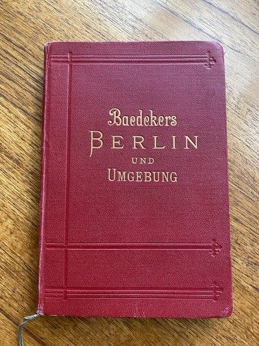 1910 reiseführer baedekers - 1910,