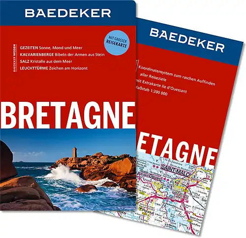 Baedeker reiseführer bretagne - baedeker,